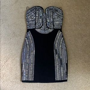 Strapless Little Black Dress